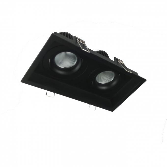 2*10W due - griglia capa Downlight della PANNOCCHIA LED con il driver di LIFUD 205*110mm