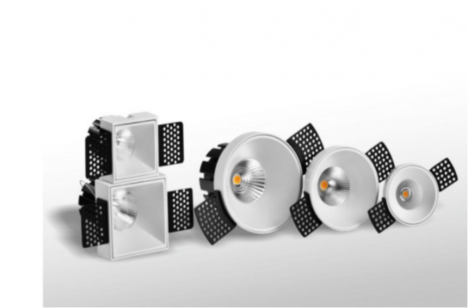 Matt Dimmable bianco 20W Trimless ha messo Downlights per i negozi 1800lm