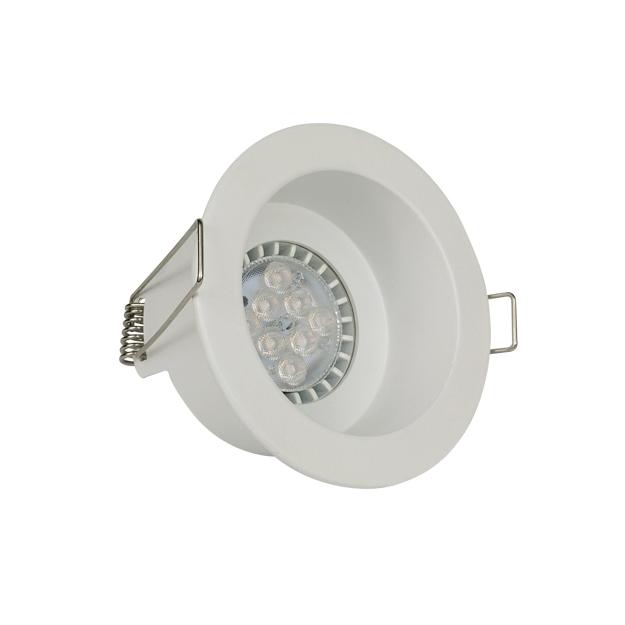 Supporto bianco di GU10 MR16 IP20 LED Downlight con alloggio di alluminio