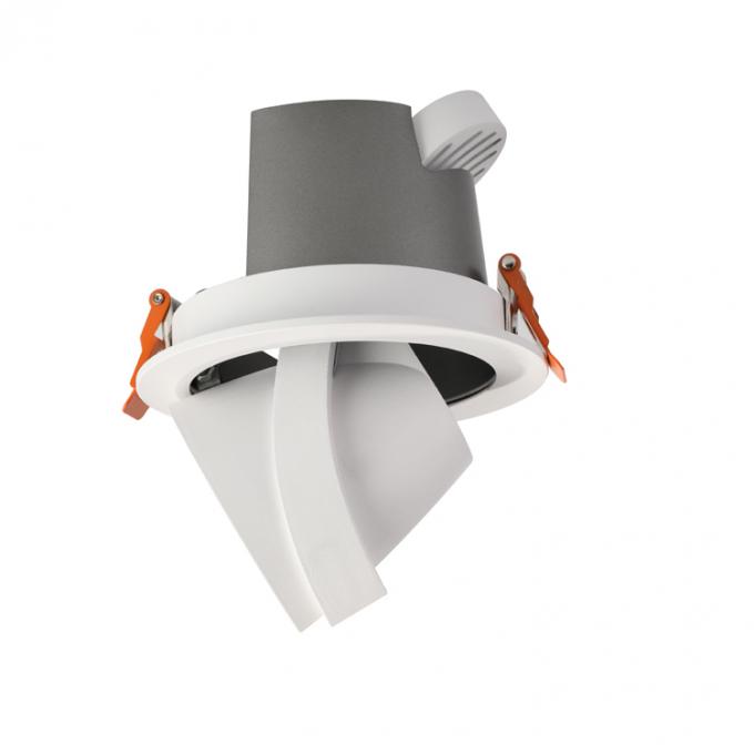 20W / 30W/40W giunto cardanico rotondo LED Downlight con il corpo della lampada della lega di alluminio