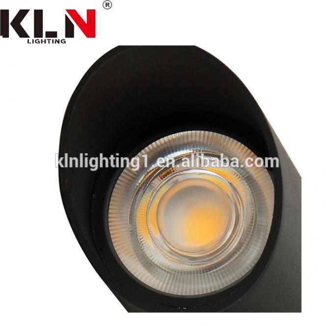 Il paesaggio IP65 impermeabile all'aperto luce dorata nera di alluminio del punto del giardino della pressofusione LED e luce della punta del LED