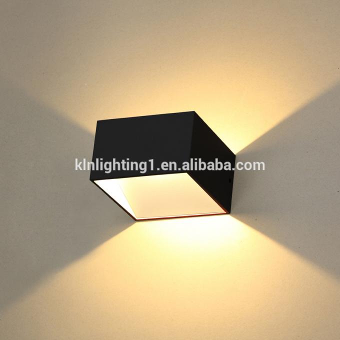 Apparecchio d'illuminazione di parete di alluminio di rettangolo moderno LED e luce della parete del LED