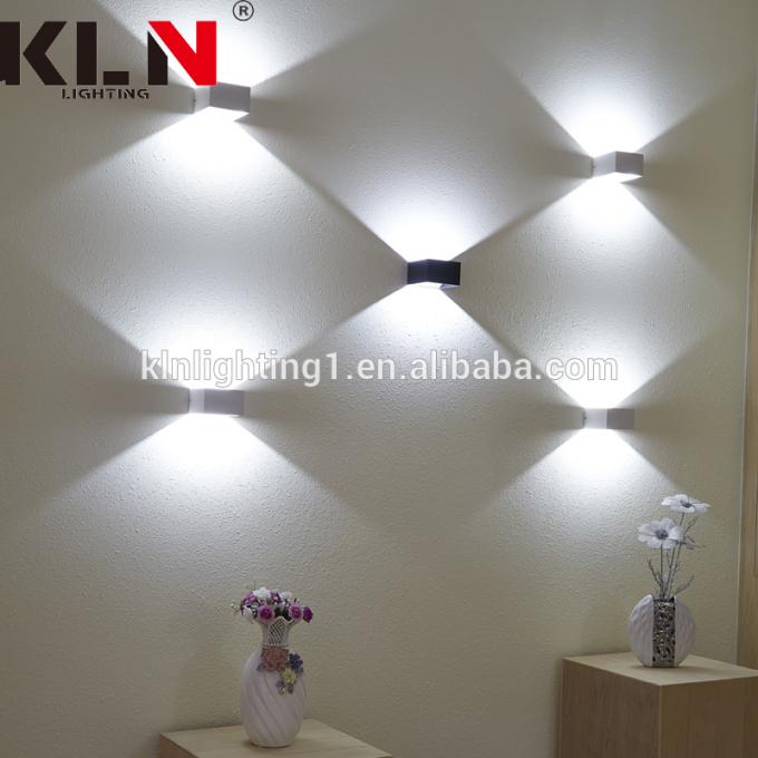 Apparecchio d'illuminazione di parete di alluminio di rettangolo moderno LED e luce della parete del LED