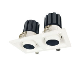 Porcellana Quadrato LED Downlights del nero/bianco Dimmable con due teste AC100-240V fornitore