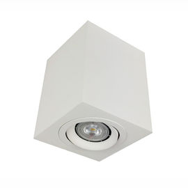 Porcellana Gu10 quadrano il supporto Downlight, luci Downlights della superficie del LED nero/bianche LED fornitore