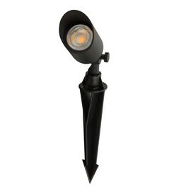 Il paesaggio IP65 impermeabile all'aperto luce dorata nera di alluminio del punto del giardino della pressofusione LED e luce della punta del LED fornitore