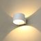 Stile moderno su e giù la lampada da parete della PANNOCCHIA LED e la focaccina al latte di alluminio della parete per l'hotel di Antivari del corridoio fornitore